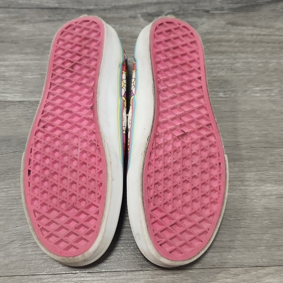 Vans Takashi Murakami Rare Takashipom  Floral Slip-On Sneakers Womens 5 Mens 3.5 - Picture 9 of 9